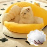 Unmatched Warmth Animal-Shaped Cat Bed - Chicken - Bear