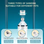 Rechargeable Cordless Pet Nail Trimmer Pet Nail Grinder