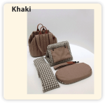 Gingham Portable Soft Multi-Purpose Dog & Cat Carrier Bag