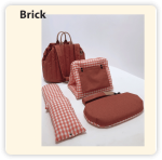 Gingham Portable Soft Multi-Purpose Dog & Cat Carrier Bag