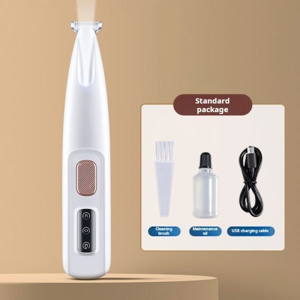 Waterproof LED light Pet Paw&Hair Trimmer