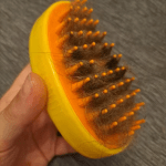 Steamy Pet Brush: Electric Spray Grooming Combo photo review