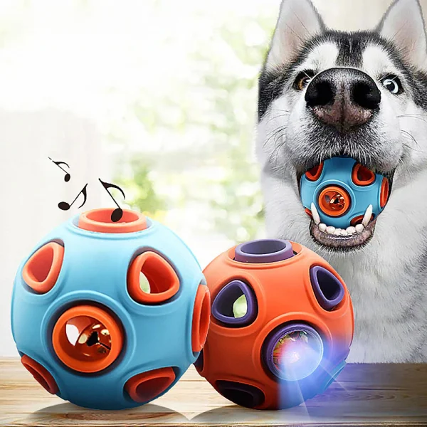 Pet toy ball for teething and slow feeding