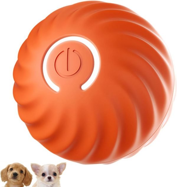 Automatic Moving Bouncing Rotating Ball for Pets