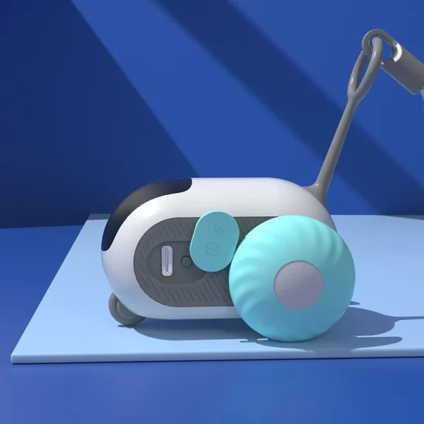 Interactive Feather Toy with Remote for Pets