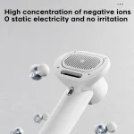 Low Noise Pet Hair Dryer with Slicker Brush