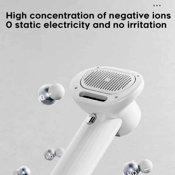 Low Noise Pet Hair Dryer with Slicker Brush