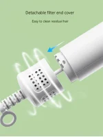 Low Noise Pet Hair Dryer with Slicker Brush
