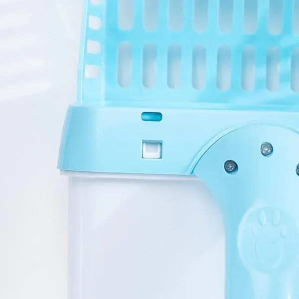 Cat Litter Box with Attached Litter Scoop