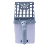 Cat Litter Box with Attached Litter Scoop