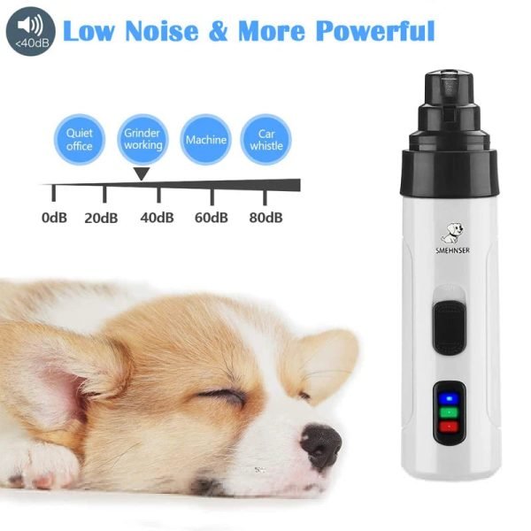 PET Nail Grinder (USB Rechargeable)