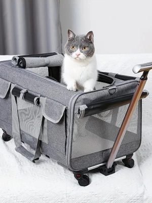 Portable Pet Travel Trolley