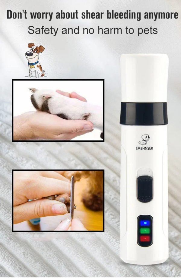 PET Nail Grinder (USB Rechargeable)