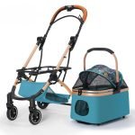 Pet Bassinet Detachable Stroller