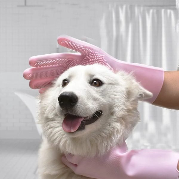 PET Bath Massage Gloves