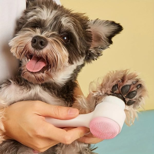 PET Paw Cleaner & Massage Brush (Dual-Sided)