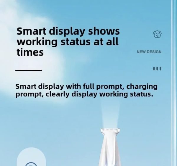 PET Pro Dog/Cat Grooming Clippers (LED Light/Display/Low-noise)