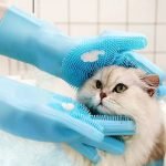 PET Bath Massage Gloves