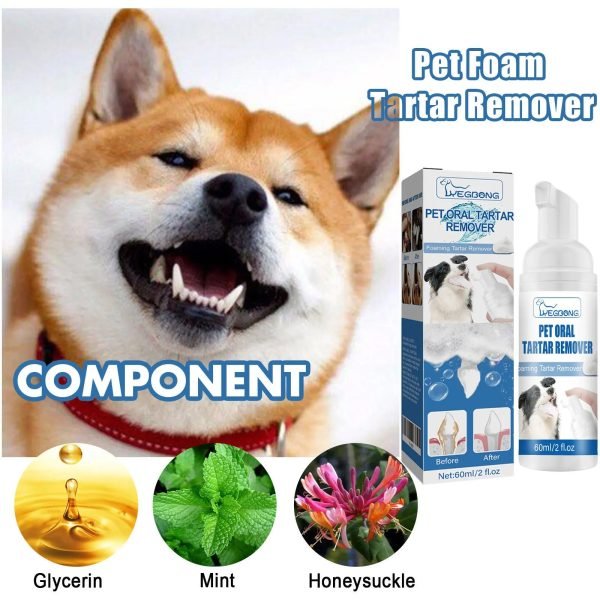 PET FOAM Tartar/Plaque Remover