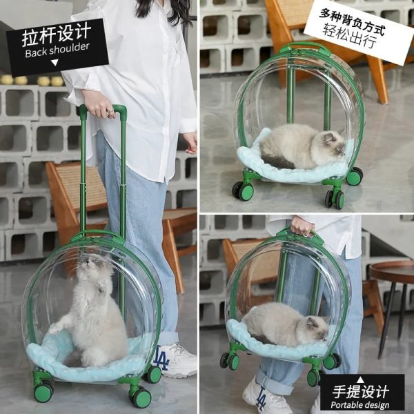 Pet Transparent Trolley