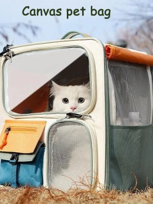 Pet Detachable Backpack Carrier