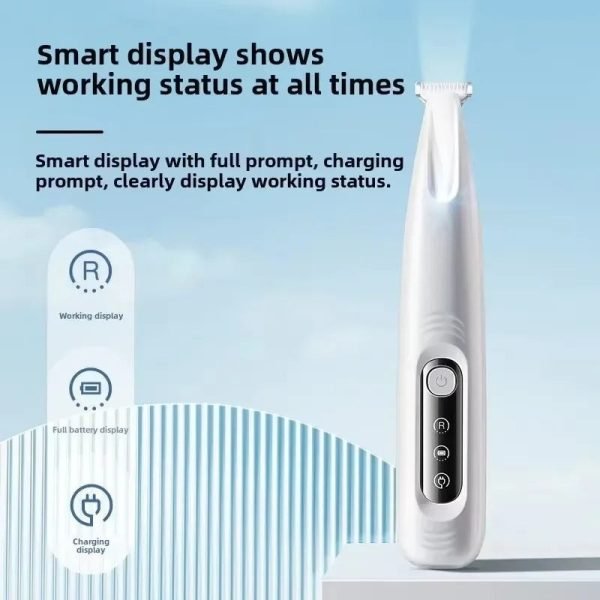 PET Pro Dog/Cat Grooming Clippers (LED Light/Display/Low-noise)