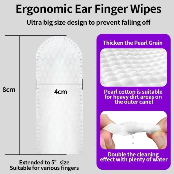 PET Ear Cleaning Wipes