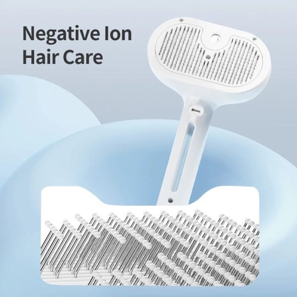 3-IN-1 Self Cleaning Pet Spray Hair Comb