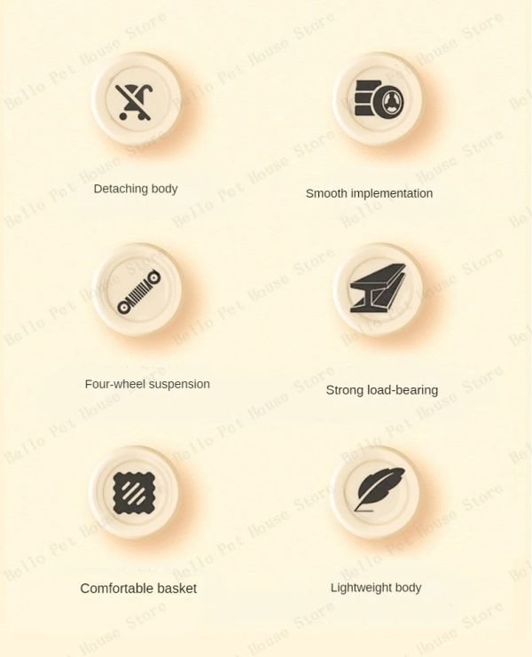 Pet Universal Portable Stroller