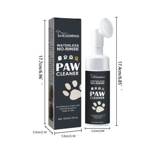 PET Paw Washing Foam