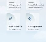 PET Pro Dog/Cat Grooming Clippers (LED Light/Display/Low-noise)