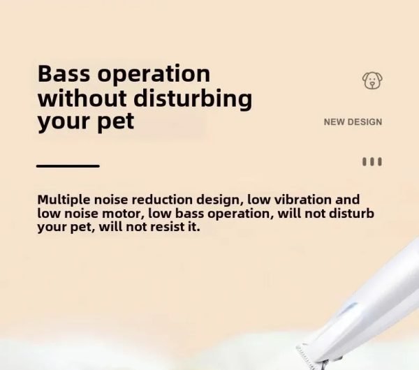 PET Pro Dog/Cat Grooming Clippers (LED Light/Display/Low-noise)