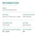 PET Hair Grooming Clippers (USB Rechargeable)