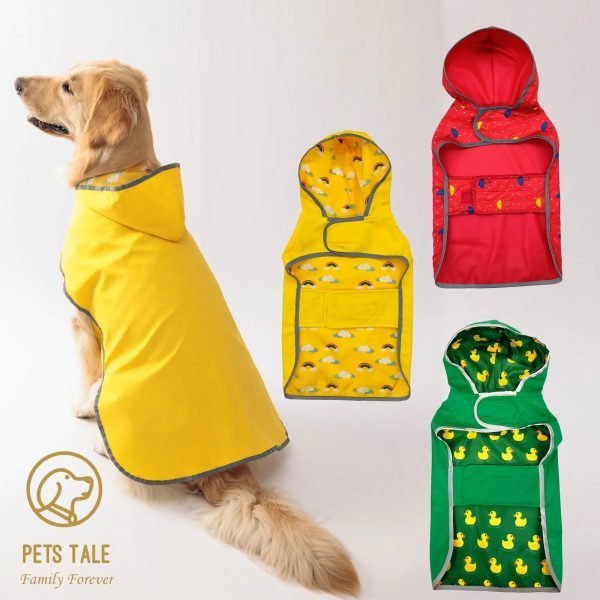 PET All Weather Dog Raincoat (Dual-sided)