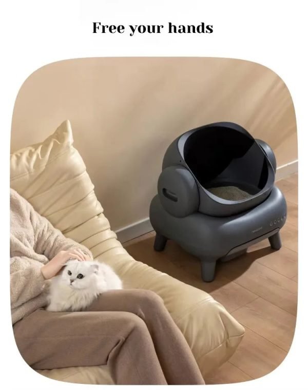CAT Smart Litter-Box (Self-Cleaning-No Odor)