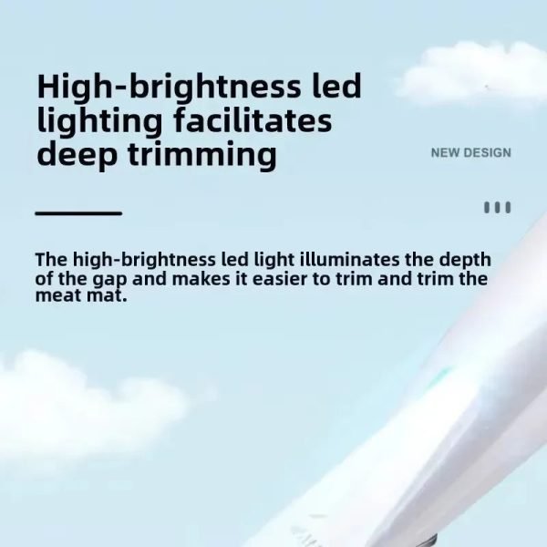 PET Pro Dog/Cat Grooming Clippers (LED Light/Display/Low-noise)