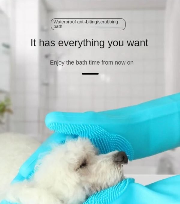 PET Bath Massage Gloves