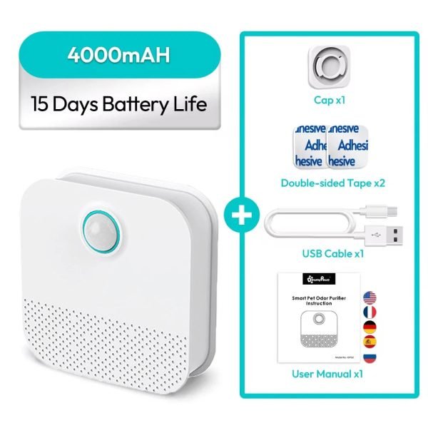 Air Purifier (Dog/Cat) Odor--4000mAh charging