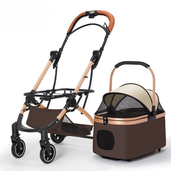 Pet Bassinet Detachable Stroller