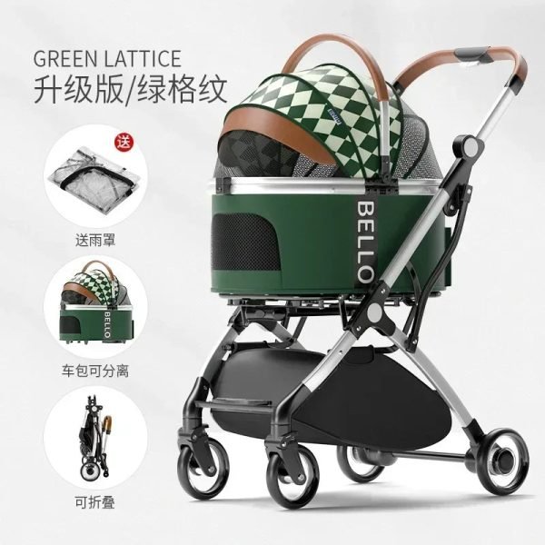 Pet Foldable Stroller (Detachable)