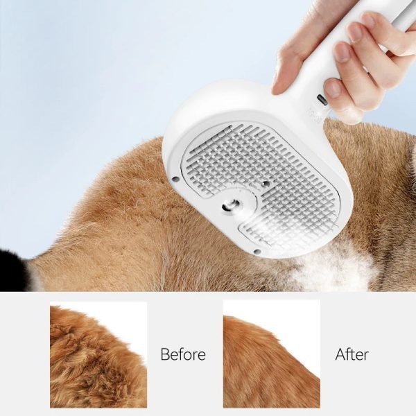3-IN-1 Self Cleaning Pet Spray Hair Comb