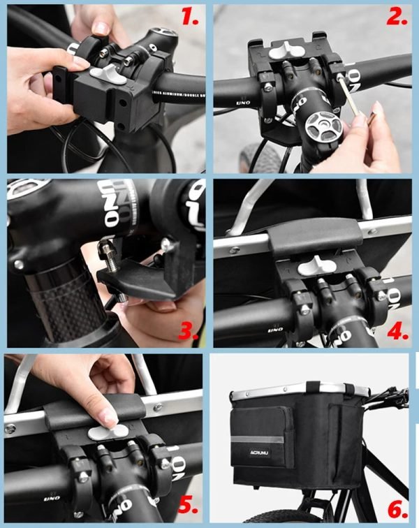 Pet Bicycle Basket Carrier