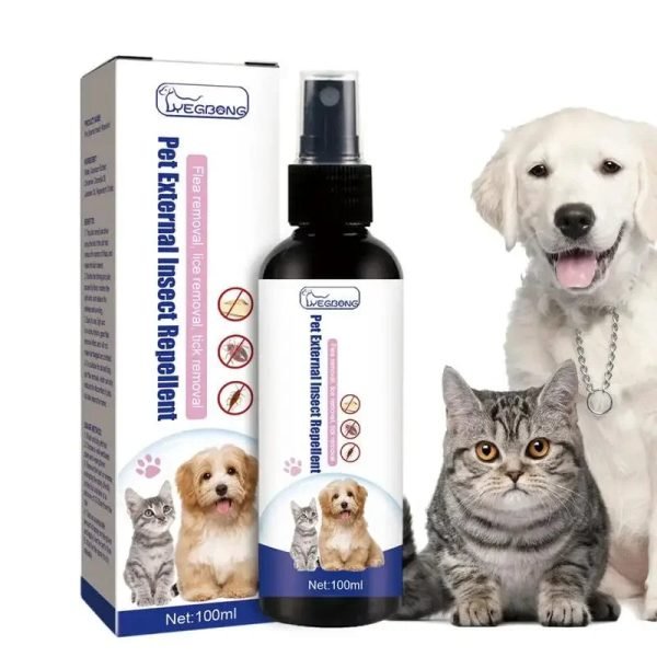 PET (Dog/Cat) Anti-Flea-Tick Repellent (100ml)