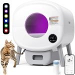 Cat Litter Box (Extra Large Automatic-App-Controlled) -Ivory