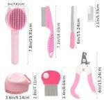 PET (8Pcs) Cat Brush Beauty Kit