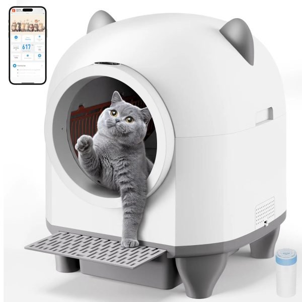 CAT EAR (80L Self Cleaning Litter Box) (USA)