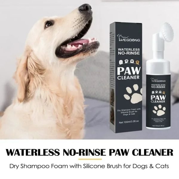 PET Paw Washing Foam