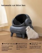CAT Smart Litter-Box (Self-Cleaning-No Odor)