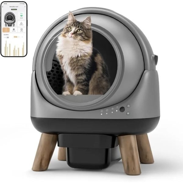 Automatic Cat Litter Box (Odor-Control/Safety Protection) USA