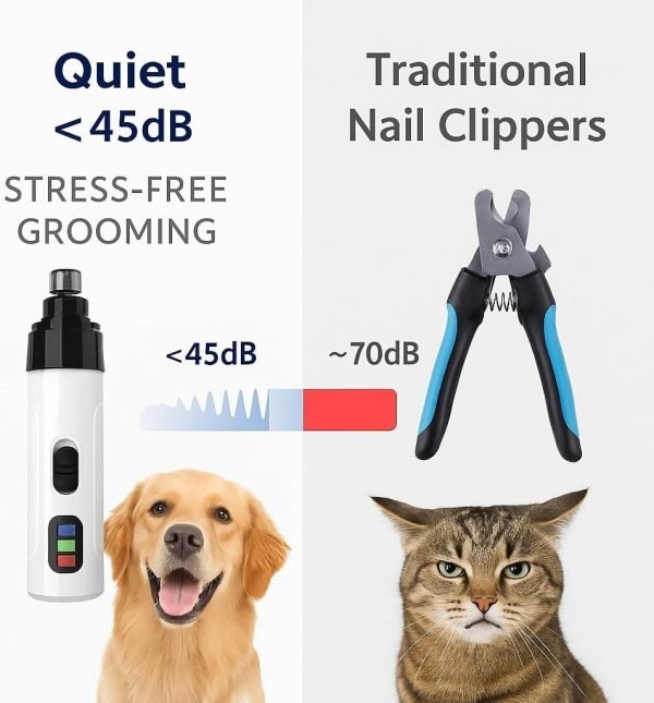 PET Nail Grinder (USB Rechargeable)